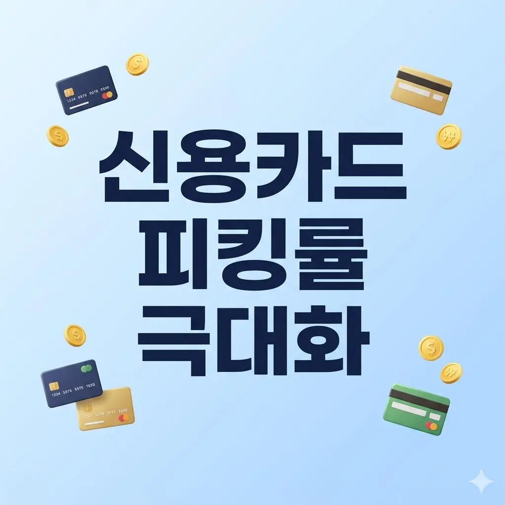 나에게 맞는 신용카드 고르는 법: 소비 패턴 분석을 통한 피킹률 극대화 노하우